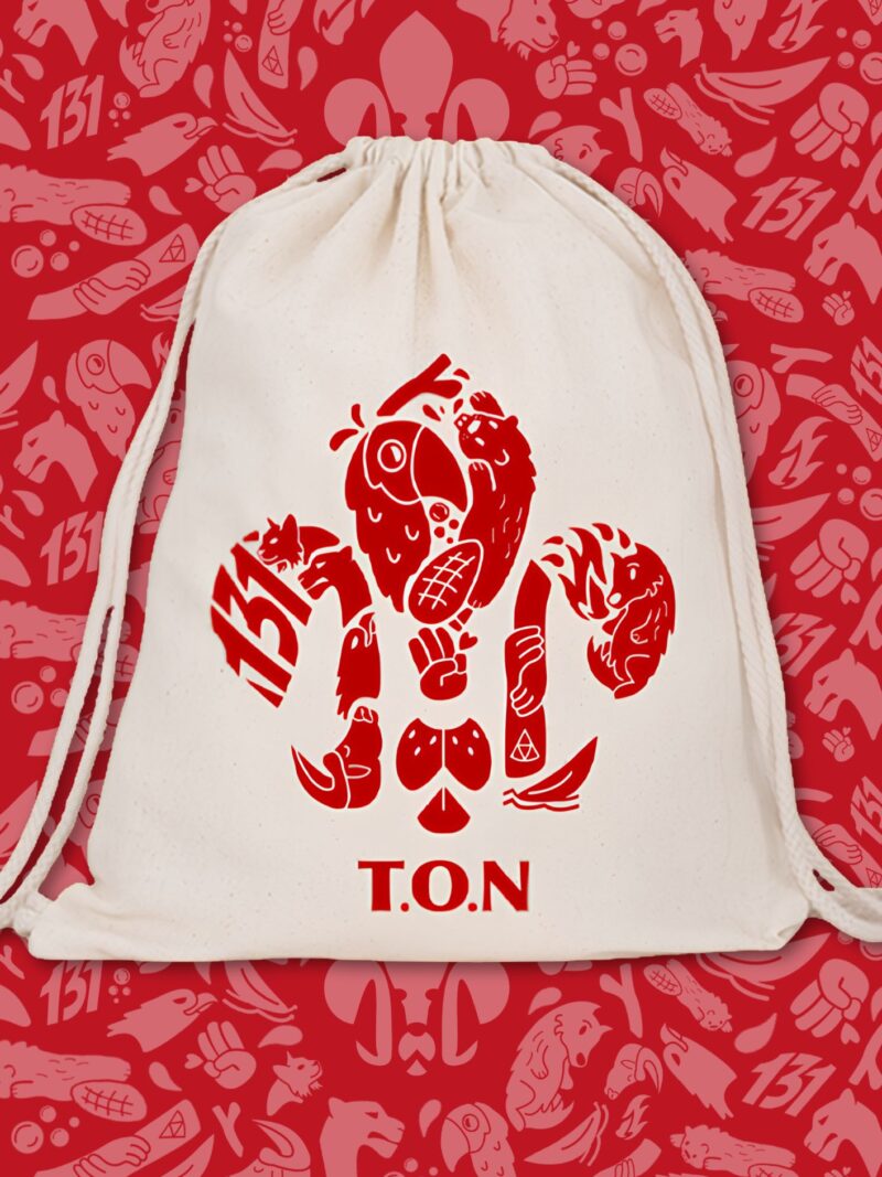 Mochila Beige TON