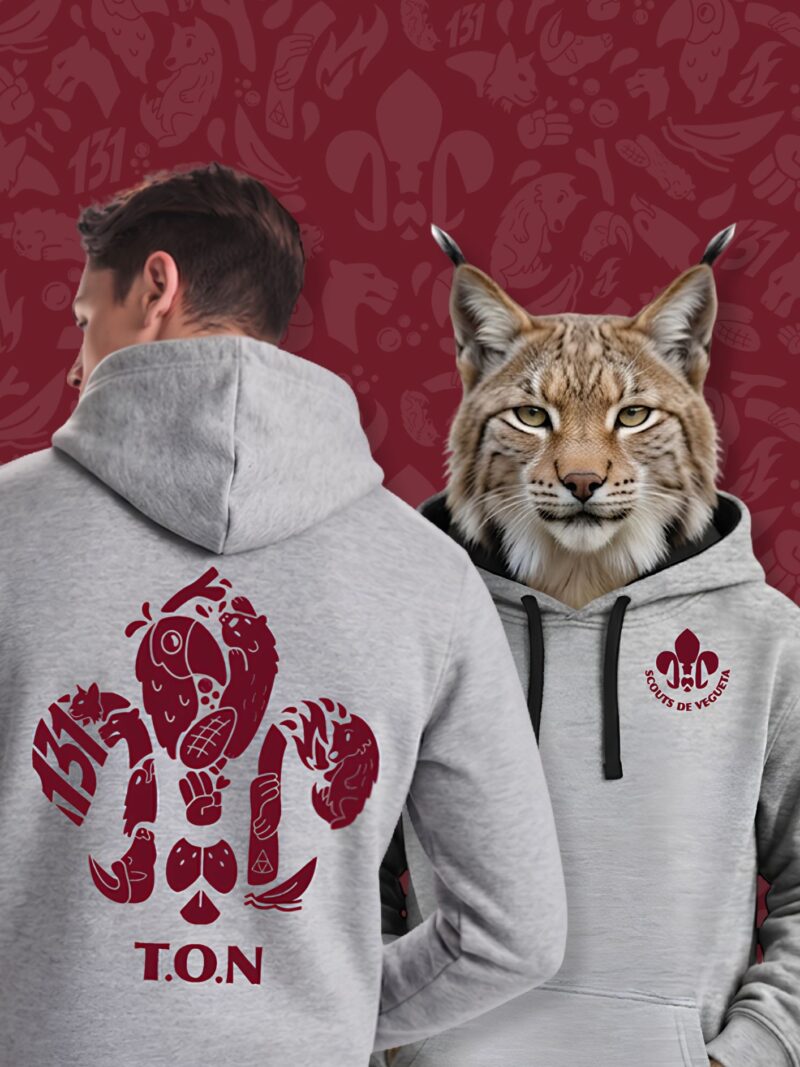 Sudadera Gris TON