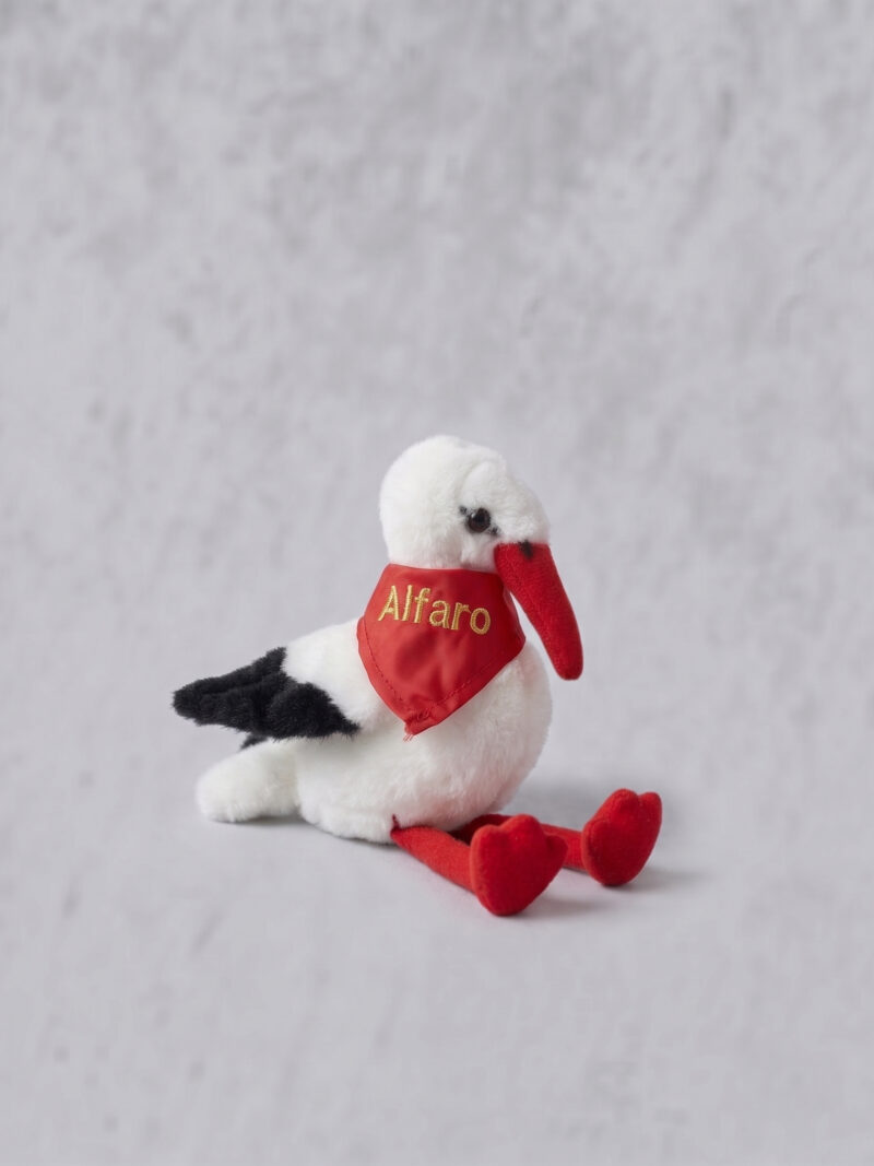 Peluche cigüeña